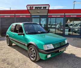 PEUGEO 205 GTI 1,9L 122CV SERIE LIMITÉ GRIFFE NUMEROTE 792 ANNÉE 12/1990 TOIT OUVRANT CUIR REPRISE POSSIBLE