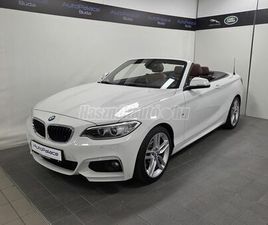 BMW 2-ES SOROZAT 220I M SPORT (AUTOMATA) MAGYARORSZÁGI / VEZETETT SZERVIZKÖNYV / 1 ÉV GARANCIA