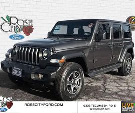 2018 JEEP WRANGLER UNLIMITED SPORT