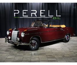 MERCEDES PONTON CABRIOLET 220 220 S CABRIOLET /SVENSKSÅLD/RESTAURERERAD