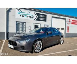 MASERATI GHIBLI S Q4 3.0 V6 BTURBO 410CV ZF8 4X4/2E MAIN/OFFRE NOEL TOUT INCLUS