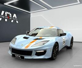 LOTUS EVORA 400 V6 3.5 • ÉDITION 50TH ANNIVERSARY KOMO-TEC EV4-460 443CH CARPLAY ALCANTARA SIÈGES...