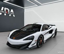 MCLAREN 600LT COUPÉ 3.8 V8 BITURBO • 600 CH PACK LUXE CARBONE ÉCHAPPEMENT SPORT LT NAVIGATION GPS...