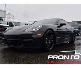 PORSCHE PANAMERA 4 2018 PORSCHE PANAMERA 4 E-HYBRID AWD ** CUIR MARON ** SUPERBE VO