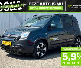 FIAT PANDA DEMO DEAL | PANDINA 70PK HYBRID | NAVIGATIE VIA APP | AIRCO | CRUISE CONTROL | PARKEERSENSOREN