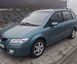 MAZDA PREMACY 1.8 BENZYNA + GAZ LPG, KLIMATYZACJA, LADNA, PRYWATNIE STARACHOWICE • OLX.PL