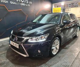 LEXUS CT CT 200H 1.8 200H LUXURY CVT EURO 6 (START/STOP) 5DR