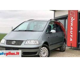 VOLKSWAGEN SHARAN VOLKSWAGEN SHARAN, 1.9 L., MPV / MINIVAN