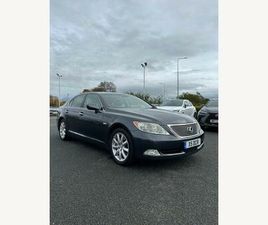 LEXUS LS LS 460 4.6 430 SALOON 4DR PETROL AUTOMATIC (270 G/KM, 278 BHP)