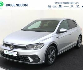VOLKSWAGEN POLO 1.0 TSI R-LINE | DIGITAL COCKPIT PRO | ACHTERUITRIJCAMERA | CLIMATE CONTROL | ADAPTIEVE CRUISE CONTROL | CARPLAY | ELEKTRISCH INKLAPBARE BUITENSPIEGELS | GETINT