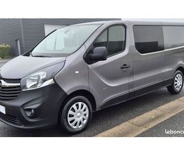 OPEL VIVARO OPEL VIVARO L2H1 1.6 CDTI 115 PACK BUSINESS CABINE APPROFONDIE 5 PLACES CAMÉRA ATTELAGE TVA RÉCUP : 15400 HT