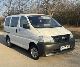 TOYOTA HI-ACE HIACE 2.5 D-4D BUS LONG 9 SZEMÉLYES-HIBÁTLAN MŰKÖDÉS-FRISS MŰSZAKI VIZSGA!