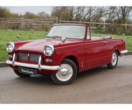 TRIUMPH HERALD CONVERTIBLE 1967 TRIUMPH HERALD 1200 CONVERTIBLE