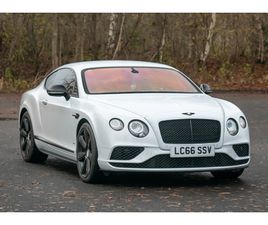 BENTLEY CONTINENTAL GT 2016 BENTLEY CONTINENTAL V8 S