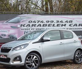 PEUGEOT 108 1.0 VTI ALLURE BOITE AUT CARPLAY CAM CLIM 16.789KM