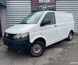 VOLKSWAGEN TRANSPORTER T5 (2) 2.0 TDI 102CH 3 PLACES EXCELLENT ÉTAT TVA RÉCUPÉRABLE GARANTIE 1AN