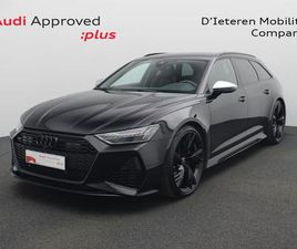 AUDI RS6 AVANT 4.0 V8 TFSI 600 PK QUATTRO TIPTRONIC / LEDER / CRUISE CONTROL / CAMERA / APPLE CARPLAY