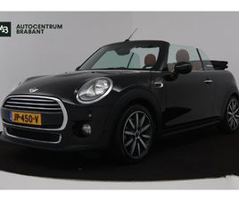 MINI CABRIO COOPER MINI COOPER MINI CABRIO 1.5 PEPPER BUSINESS (STOELVERWARMING, NAVIGATIE, CRUISE CONTROL, PARKEERSENSOREN)