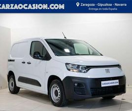 FIAT DOBLO GASOLINA 1.2 L, 110 HP, S&S MT6, EURO 6.4