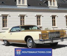 MERCURY GRAND MARQUIS MERCURY GRAND MARQUIS 2-DOOR COUPE | 1977 | ROUTE 66 AUCTION — OLDTIMERS — MARKTPLAATS