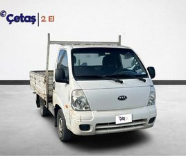 KIA BONGO KIA BONGO K2500 2.5 CRDI DLX ÇIFT KABIN KASALI 130HP KAMYONET