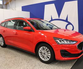 FORD FOCUS 1.0 ECOBOOST HYBRID POWERSHIFT 125HV (KEVYTHYBRIDI) A7 CONNECTED WAGON, VETOKOUKKU, LED-VALOT...