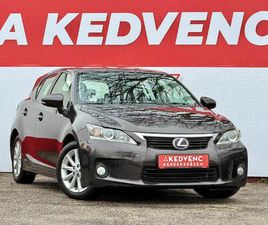 LEXUS CT CT 200H LEXUS CT 200H COMFORT (AUTOMATA) 125E KM. LED TEMPOMAT KAMERA ÜLÉSFŰTÉS DIGITKLÍMA
