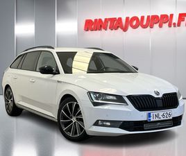 SKODA SUPERB COMBI SKODA SUPERB COMBI 2,0 TDI 190 4X4 SPORTLINE DSG AUTOM. - 14 PÄIVÄN PALAUTUSOIKEUS - CANTON, WEBASTO, KOUKKU, KESSY, LED, SMARTLINK, NAVI - ILMAINEN KOTIINTOIMI