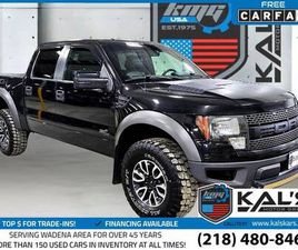 2012 FORD F150 F 150 F-150 SVT RAPTOR SUPERCREW 55-FT BED