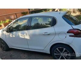 PEUGEOT 208 PEGEOUT 208 2018 CARROZZERIA DA AGGIUSTARE