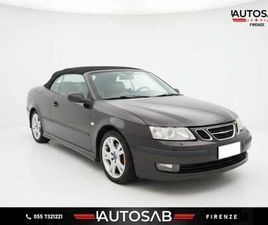 SAAB 9-3 CABRIOLET CABRIOLET 2.0 T AERO 210 CV