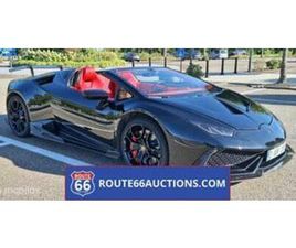 LAMBORGHINI HURACÁN SPYDER | 2016 | ROUTE 66 AUCTIONS — LAMBORGHINI — MARKTPLAATS