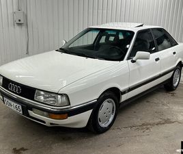 AUDI 90 2.3E AUTOMATIC. VÄHÄN AJETTU MUSEOAJONEUVO !