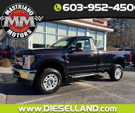 FORD F250 2019 FORD SUPER DUTY F-250 F250 F 250 SRW SHARP 4X4 REG CAB 6.2L V8 GAS ONLY 105