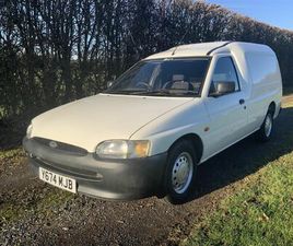 FORD ESCORT 55D MK 6 VAN - ONLY 87K MILES.