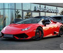 LAMBORGHINI HURACAN SPYDER LAMBORGHINI HURACAN SPYDER LP 610-4 / SALON PL / SERWIS ASO / FV23% / CERAMIKA / PAKIET AERO / ROSSO MARS / SPORTOWY WYDECH / FRONT LIFT / SENSONUM /