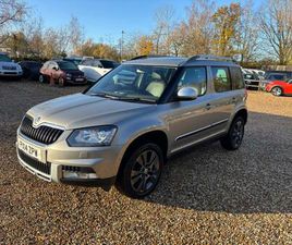 2014 SKODA YETI 2.0 TDI CR [140] LAURIN + KLEMENT 4X4 5DR DSG HATCHBACK DIESEL AUTOMATIC