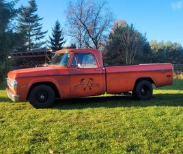 DODGE D SERIES DODGE PICKUP D100 BJ. 1969 H-KENNZEICHEN