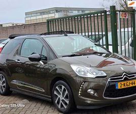 CITROËN DS3 CABRIO 1.2 VTI CHIC CABRIOLET 2E EIGENAAR DEALER ONDERHOUDEN NIEUWSTAAT NAVIGATIE PARKEER SENSOR CRUIS CONTROL