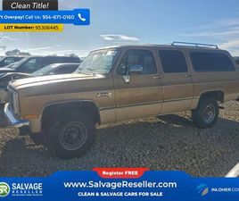 GMC SUBURBAN 1985 GMC SUBURBAN 4WD 2500