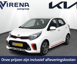 KIA PICANTO 1.0 T-GDI GT-LINE 100PK! - ACHTERUITRIJ CAMERA - STOEL EN STUURWIELVERWARMING - CRUISE CONTROL - FABRIEKSGARANTIE T/M 04-2026