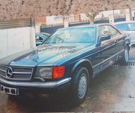 MERCEDES CLASSE S COUPE 500 SEC VENDS MERCEDES DE COLLECTION 500 SEC
