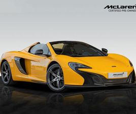 MC LAREN 650S SPIDER MCLAREN 650S SPIDER | FULL CARBON | SPORTS EXHAUST