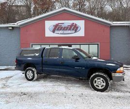 DODGE DAKOTA 2001 DODGE DAKOTA QUAD CAB 4WD