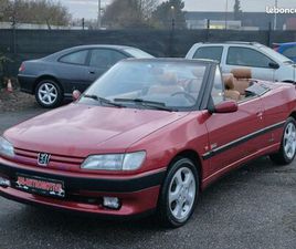 PEUGEOT 306 CABRIOLET PEUGEOT 306 CABRIOLET 2.0 SUISSE ÉDITION PHASE 1 1ÈRE MAIN