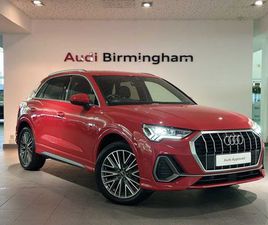AUDI Q3 35 TFSI AUDI Q3 35 TFSI S LINE 5DR S TRONIC