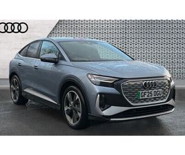 AUDI Q4 E-TRON SPORTBACK 210KW 45 82KWH S LINE 5DR AUTO [LEATHER]