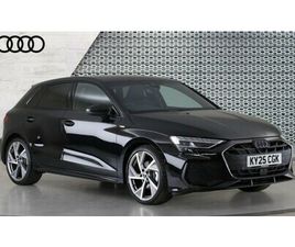 AUDI A3 AUDI A3 35 TFSI BLACK EDITION 5DR S TRONIC