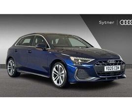 AUDI A3 AUDI A3 35 TFSI S LINE 5DR S TRONIC