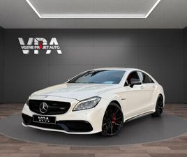 MERCEDES CLS CLASSE 63 S AMG 585CH • DESIGNO CARBONE HARMAN KARDON CAMÉRA 360°